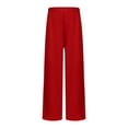 thumbnail image 5 of Aislor Girls Boys Christian Liturgical Praise Dance Pants Celebration of Spirit Wide Leg Trousers Dancewear Red 6, 5 of 7