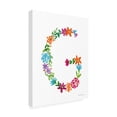 thumbnail image 2 of Floral Alphabet Letter VII' Canvas Art by Farida Zaman, 2 of 4