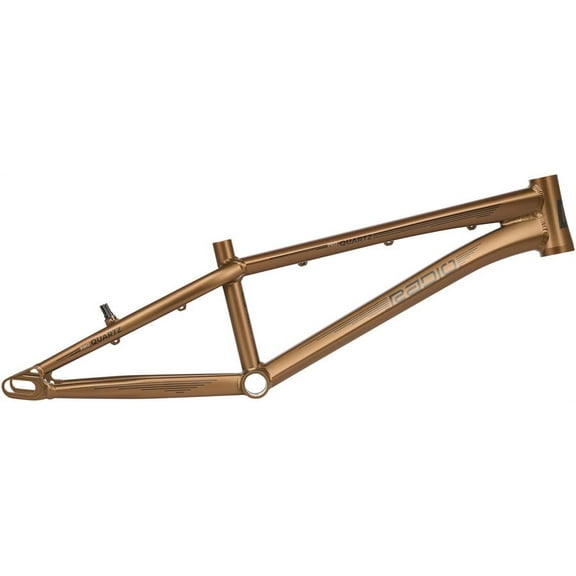 Radio Quartz BMX Race Frame - Pro, 20.5" TT, Metallic Copper