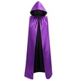 thumbnail image 6 of FNFYFH Unisex Christmas Halloween Witch Party Reversible Hooded Adult Vampires Cape Cloak, 6 of 9