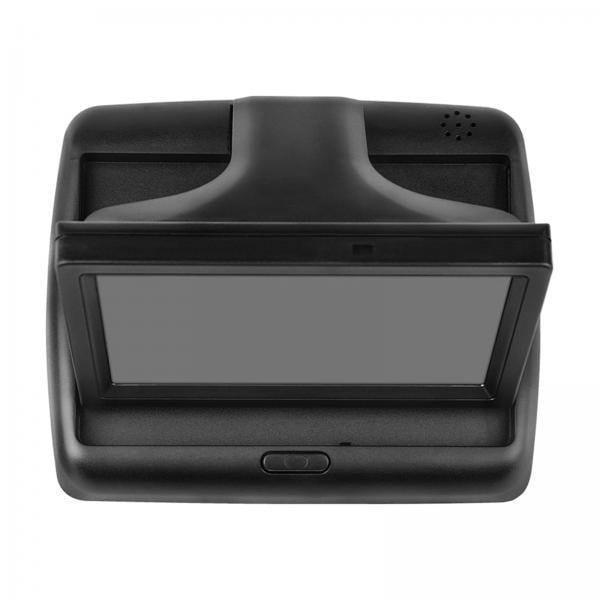 2x Conjunto de Cámara de Respaldo de Monitor de Trasera Plegable de 4,3 Pulgadas, Soporte de Salpicadero de Pantalla LCD, Relación de shamjiam Cámara de visión trasera de respaldo