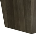 thumbnail image 3 of Terry SOLID MANGO WOOD 16"WD Irregular Side Table in Ash Gray & Fully Assembled, 3 of 12