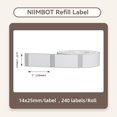 NIIMBOT Refill Labels Compatible with D11/D110/D101/H1S Label Maker