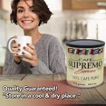 thumbnail image 6 of Cafe Supremo Dark Roast 100% Pure Espresso Ground Coffee Can - 34.5 Ounce, 6 of 6