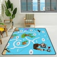 thumbnail image 3 of Coolnut Lightweight Soft Area Rugs Education Maze Game Floor Carpet Mat for Kids Playing Room Hardwood Floor Living Room 80x58in, 3 of 6
