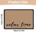 thumbnail image 3 of Coffee Bar Mat For Countertops 16''X24'' Coffee Bar Accessories Fit Under Coffee Maker Machine Absorbent Hide Stain Rubber Dish Drying Mat For Kitchen, 3 of 7