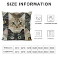 thumbnail image 5 of BANET Home Decoration  Leaf Floral Throw Pillow Case Sofa Car Cushion Cover White, 5 of 5