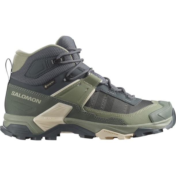 BOTA SALOMON MUJER X ULTRA 5 MID GORE-TEX VERDE HIKING L47754600 verde 230