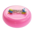 thumbnail image 2 of AMLESO Pink Sewing Pin Cushion Holder Pin Storage Box for Quilting Sewing, 2 of 7