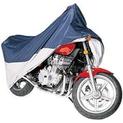 Classic Accessories 65-005-033501-00 MotoGear Motorcyle Cover, Blue/Silver, Large