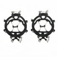 thumbnail image 4 of Snow Claw Shoe Covers (Pair): Stainless Steel Spike Chains, Anti-Slip for Ice/Snow/Wet Trails, Durable TPE Rubber, -40°F Cold-Resistant, Fits All Shoes, Safe for All Ages Winter Outdoors, 4 of 8