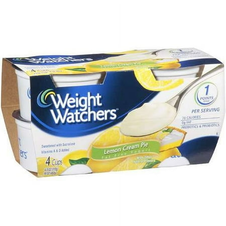 Weight Watchers: Lemon Cream Pie Yogurt, 16 oz