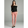 thumbnail image 5 of Emmalise Women's Basic Jean Look Jeggings Tights Spandex Skinny Leggings Bottoms, 5 of 5