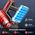 thumbnail image 2 of BSNAW Cordless Vacuum Cleaner,Lightweight 6-in-1 Powerful Stick Vacuum,Red, for Hard Floor, Pet Hair, Carpet, 2 of 9