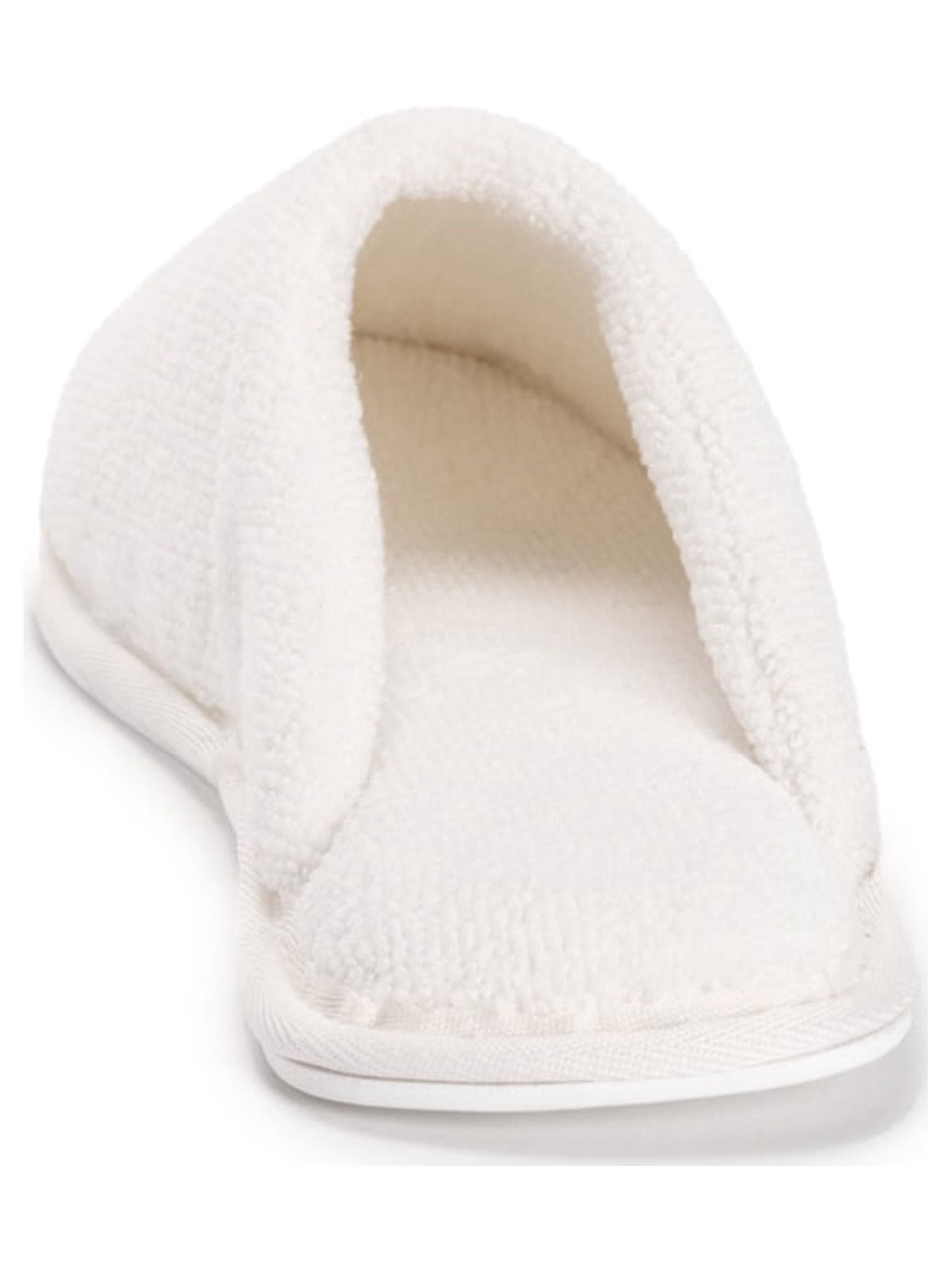 Muk Luks Women's Terry Cloth Square Toe Mule Slipper