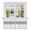 Gray, variant on Gray Solid Color Texture Tier Curtains, Simple Grey Stripes Light Filtering Kitchen Curtains, 2Pcs Rod Pocket Half Window Treatments Panels for Sink Cafe Cabinet Camper 27.5x24 Inches