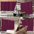 thumbnail image 2 of Room Divider Portable Room Dividers and Folding Privacy Screens, 88'' W Fabric Divider for Room Separation, 4 Panel Partition Room Dividers Freestanding Wall Divider Screen for Dorm Studio Office., 2 of 7