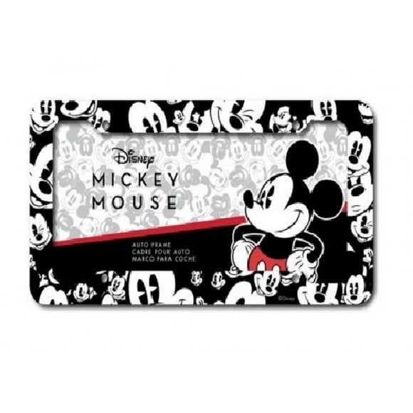 Mickey Mouse Plastic License Plate Frame