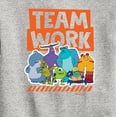 thumbnail image 3 of Monsters Inc. - Teamwork - Toddler & Youth Crewneck Fleece Sweatshirt, 3 of 5