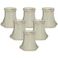 thumbnail image 3 of Royal Designs, Inc. Decorative Trim Scallop Bell Chandelier Basic Shade CS-703BG-6, Beige, 3 x 5 x 4.5, Pack of 6, 3 of 4