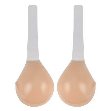 

ociviesr Women s Silicone Invisible Bra Reusable Chest Sticker Lifting Chest Anti-Bulging Clothing Multicolor Silicone