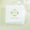 thumbnail image 2 of Hortense B. Hewitt Hortense B Hewitt 50th Golden Anniversary Cocktail Napkins 50 pack, white, 2 of 5