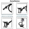 thumbnail image 4 of Adjustable Webcam Stand Phone Holder, Flexible Arm 360 Mount For Cell Phone Compatible With , Universal 0.25Inch Screws, 4 of 8