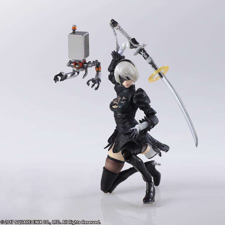 Nier Automata 2B and Machine Lifeform Action Figure Set 2017