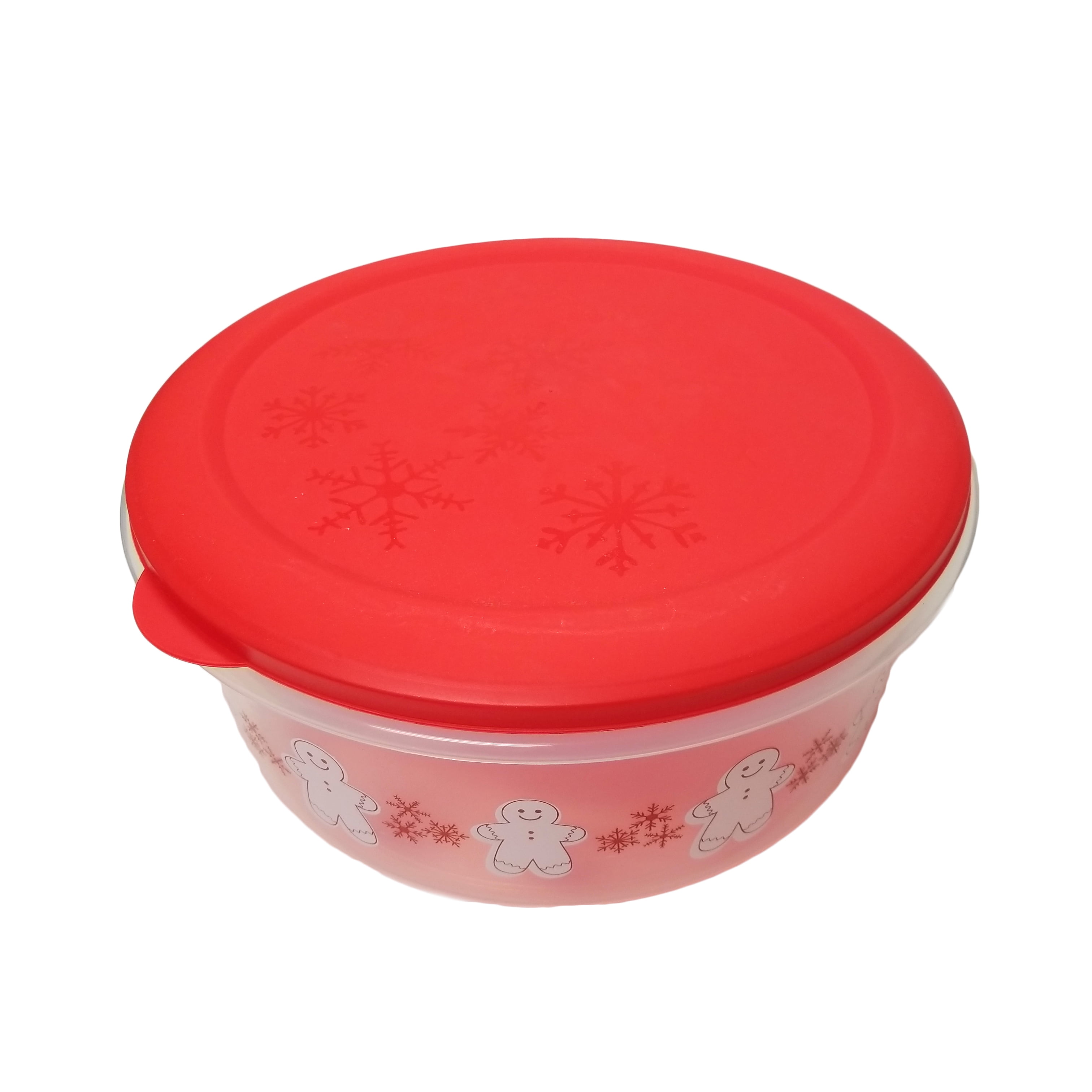 Canisters Red And Grey Tupperware Baseline Cookie Canister, Size: 1.5 Litre