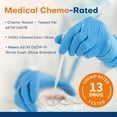 thumbnail image 4 of Medical Soft Max™ Nitrile Exam Gloves, 100 Count Latex-Free Powder-Free Non-Sterile Food Safe Disposable Glove, Blue, 4 of 6