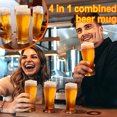 thumbnail image 1 of Xihbxyly En venta Jarra de cerveza 4 en 1 de plástico acrílico para fiestas, fiestas, cumpleaños, bebidas, 1 of 7