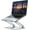 1-Silver, variant on Lamicall Adjustable Laptop Stand,Portable Laptop Riser,Aluminum Laptop Stand for Desk Foldable,Ergonomic Computer Notebook Holder for MacBook Air Pro HP, Office Desk Accessories (10-17.3'')- Silver