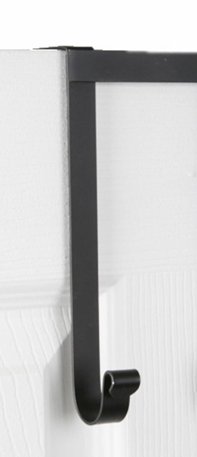 era Niagara Over the Door Three Hook Black, 6.50in x 7in