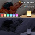 thumbnail image 3 of Touch Lamp Led Table Lamp Bedside Lamp Rgb Table Lamp Bedroom Lamp With Touch Sensor Portable Desk Lamp Rgb Light For Kids Gifts, 3 of 5