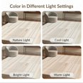 thumbnail image 5 of ODIKA 4'x6' Ivory Beige Contemporary Grid Pattern Washable Area Rug Modern Geometric Abstract Composition with for Bedroom, Reading Nook, Pet Friendly & Non-Shedding, 5 of 5