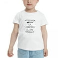 thumbnail image 2 of Feed Me Or Nobody Tonight Cute Toddler Tshirts for Boys Girls (White, 3T), 2 of 5