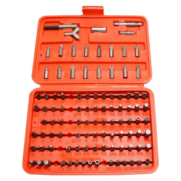 Juego de puntas de destornillador Mayhew Tools B24380, 100 piezas
