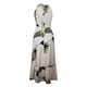 thumbnail image 4 of Gibobby Vestidos Casuales para Mujer Vestido casual largo con cuello halter estampado de moda de verano para mujer(Blanco,XL), 4 of 5