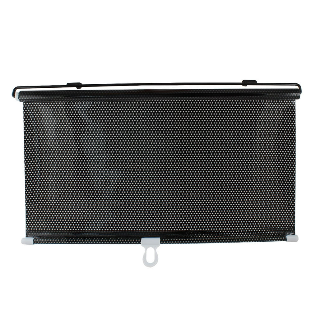 50" x 18" Retractable Car Side Window Sun Shade Roller Protector Black