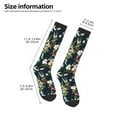 thumbnail image 2 of Balery Watercolor Floral Calcetines novedosos Calcetines deportivos Calcetines hasta la rodilla Calcetines de algodón Calcetines originales y geniales, 2 of 6