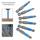 thumbnail image 4 of Broca de destornillador antideslizante de 50mm PH1/PZ1/PH2/PZ2/PH3/PZ3, taladro de aleación de acero, reparación de alta presión, herramientas manuales de trabajo de impacto ranurado, 6 piezas sidaley  TO000834-02, 4 of 7