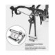 thumbnail image 3 of Portabicicletas y horquilla de aluminio Liberación rápida para portaequipajes de remolque o camión, horquilla delantera para bicicleta, portaequipajes con clip fijo de extracción rápida,, 3 of 5