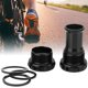 thumbnail image 5 of Aleación de aluminio ligero bicicleta de montaña BB atornillado en rosca rodamiento de cerámica soporte inferior accesorio de bicicleta negro, 5 of 10