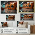 thumbnail image 4 of Designart "Next Century Laundry Futuristic Space I" Bath & Laundry Floater Framed Wall Decor, 4 of 7
