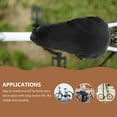 thumbnail image 3 of PENIKOKO Black Waterproof Bike Seat Cover for Protection Easy to Install Washable and Reusable  Suitable for Most Seats, 3 of 7
