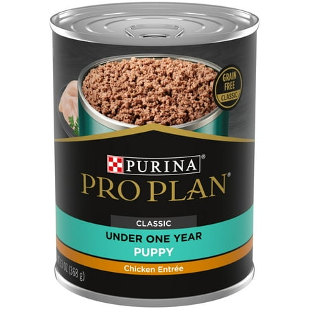 UPC: 0038100181763 | Purina Pro Plan Puppy Wet Dog Food Classic Comlete Essentials Grain Free Chicken 13 oz Cans (12 Pack)