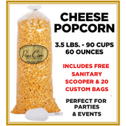 Gourmet Cheese Popcorn Bulk/Wholesale 5 Gal 90 Cups 60 Oz Free SANITARY scooper. Fresh and Delicious