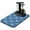 Sailboat, variant on Vintage Cat Illustration Coffee Station Mat - Geometric Cat Pattern Absorbent Pad for Coffee Counters