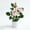 Pink, variant on Gumesh 12" Small Fake Pink Roses Tree with Black Pot Indoor Outdoor Faux Plants & Flowers Silk Rose Flower Floral Arrangement for Home Table Kitchen Office Decor