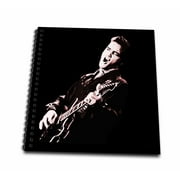 3dRose Elvis Presley with his guitar. - Mini Notepad, 4 by 4-inch